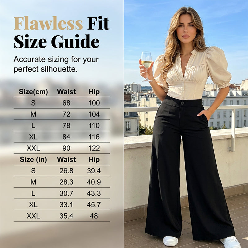 👖☀️Nur kurze Zeit: 50 % Rabatt🍃Damen Bequeme Lockere Palazzo Loungehose