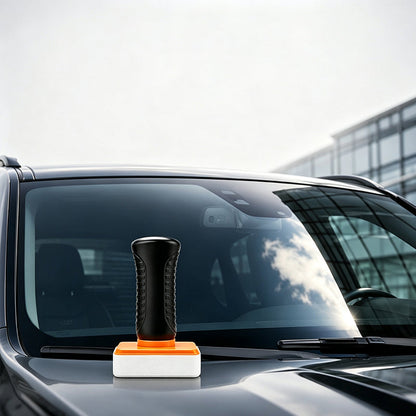 ❄️Summerfresh 50 % reduziert!✨ 2-in-1 Windschutzscheiben- und Autoglas-Tiefenreiniger – Entfernt Ölfilme und Wasserflecken mit integriertem Applikator, 100 ml