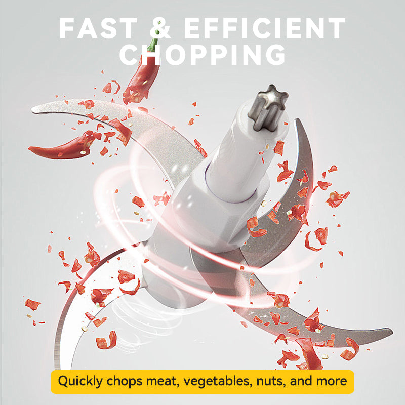 Multifunctional Portable Wireless Electric Food Chopper