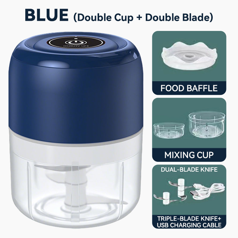 Multifunctional Portable Wireless Electric Food Chopper