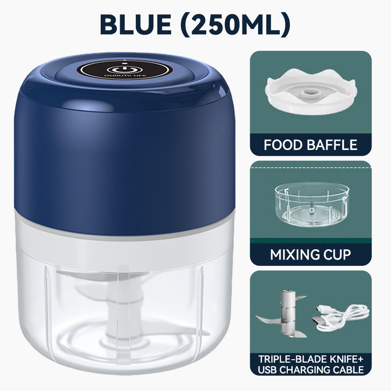 Multifunctional Portable Wireless Electric Food Chopper