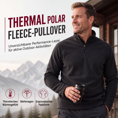 🛍️✨Isolierende Fleece-Jacke mit halblangem Reißverschluss – perfekt zum Wandern und für den Alltag