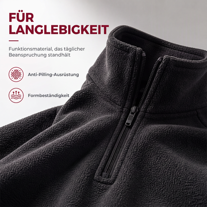 🛍️✨Isolierende Fleece-Jacke mit halblangem Reißverschluss – perfekt zum Wandern und für den Alltag