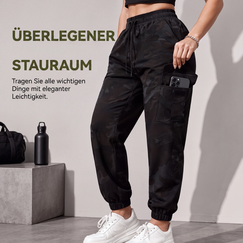 📢📢50%Rabatt!!!🎉✨Damen Cargohosen Leichte Outdoor-Jogginghosen