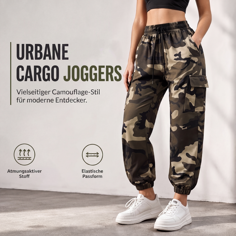 📢📢50%Rabatt!!!🎉✨Damen Cargohosen Leichte Outdoor-Jogginghosen