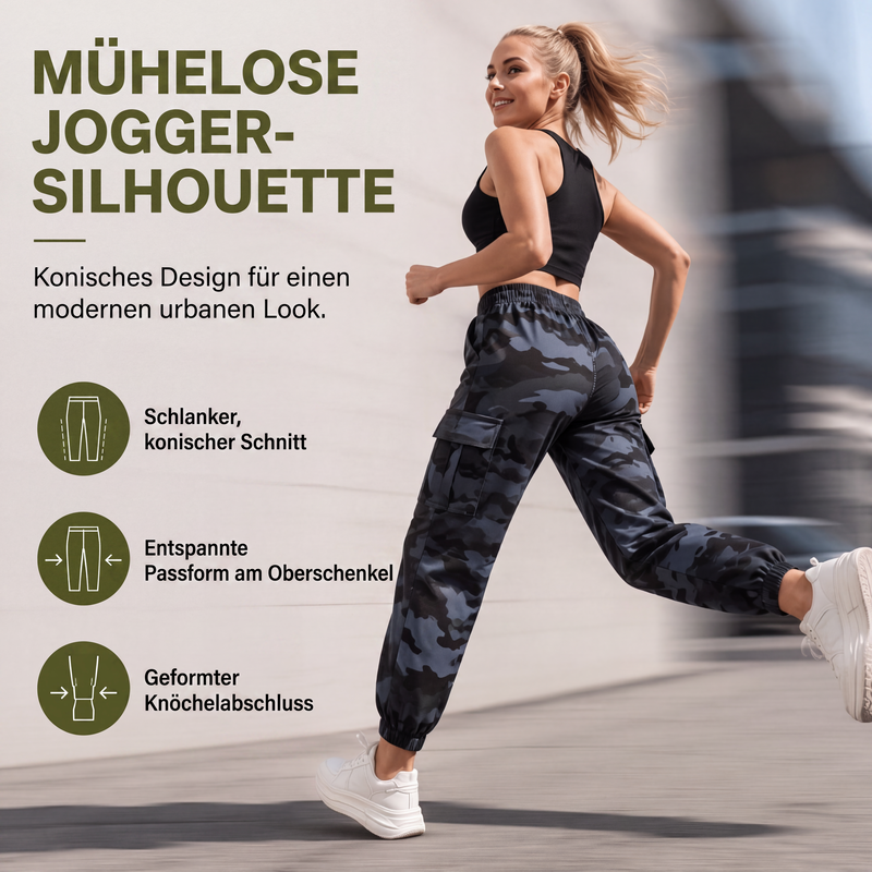 📢📢50%Rabatt!!!🎉✨Damen Cargohosen Leichte Outdoor-Jogginghosen