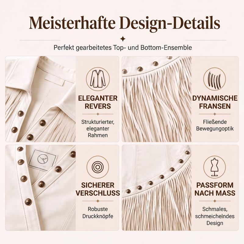 💎🔥 Jetzt im Trend – Eng anliegendes Fransenkleid – stylisch und bequem