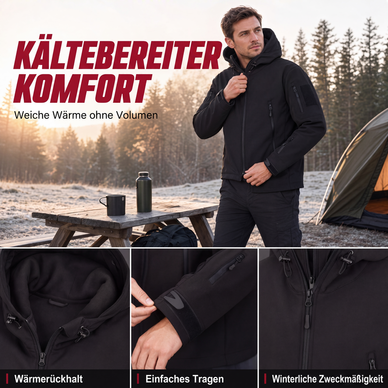 📢🎉Über 5000 Mal verkauft!✨🧥Qualität überzeugt! Wasserdichte und warme Outdoorjacke für Herren