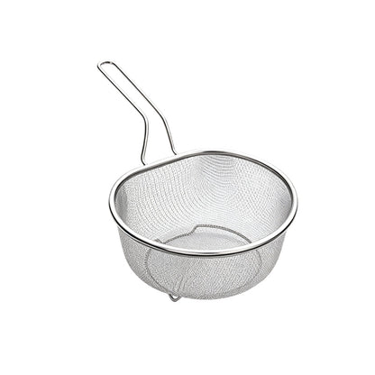 🔪🍳 50 % RABATT! 💧 Edelstahlsieb mit Griff – Feinmaschig, robuster Edelstahl 304 & ergonomischer Griff für sicheren Halt – Müheloses Abseihen von Nudeln, Obst & Gemüse ✨