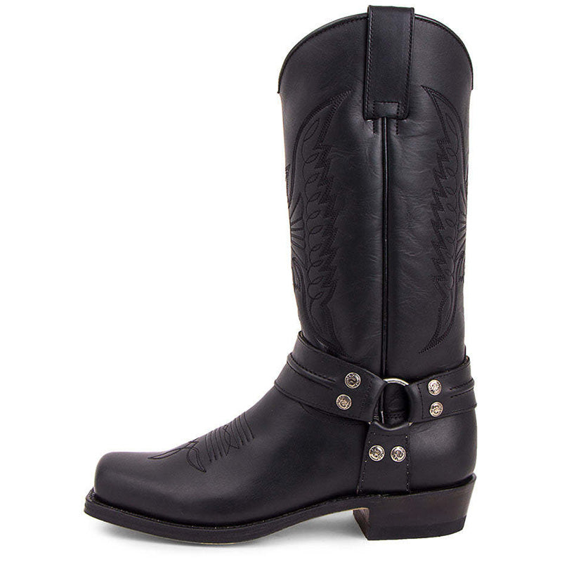 🎯 Keine Rabattspielchen – echte 50% auf echte Bestseller! Westliche Cowboystiefel mit quadratischer Kappe für Herren