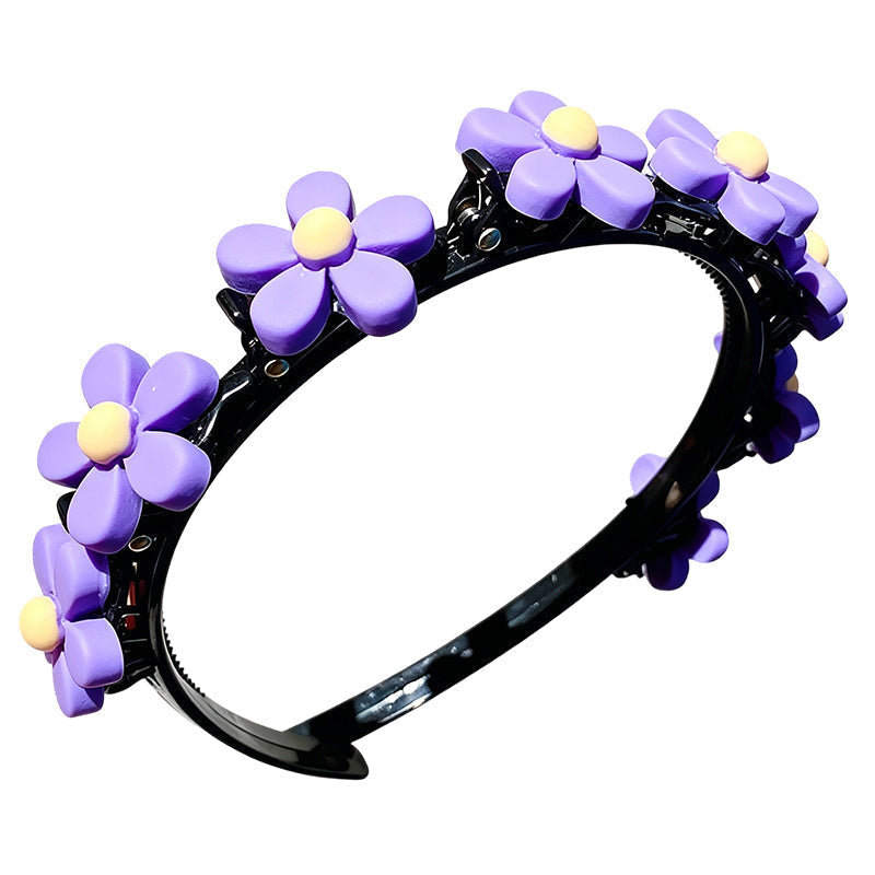 Kinder-Haarband mit dekorativen Mini-Clips und 13 Motiven