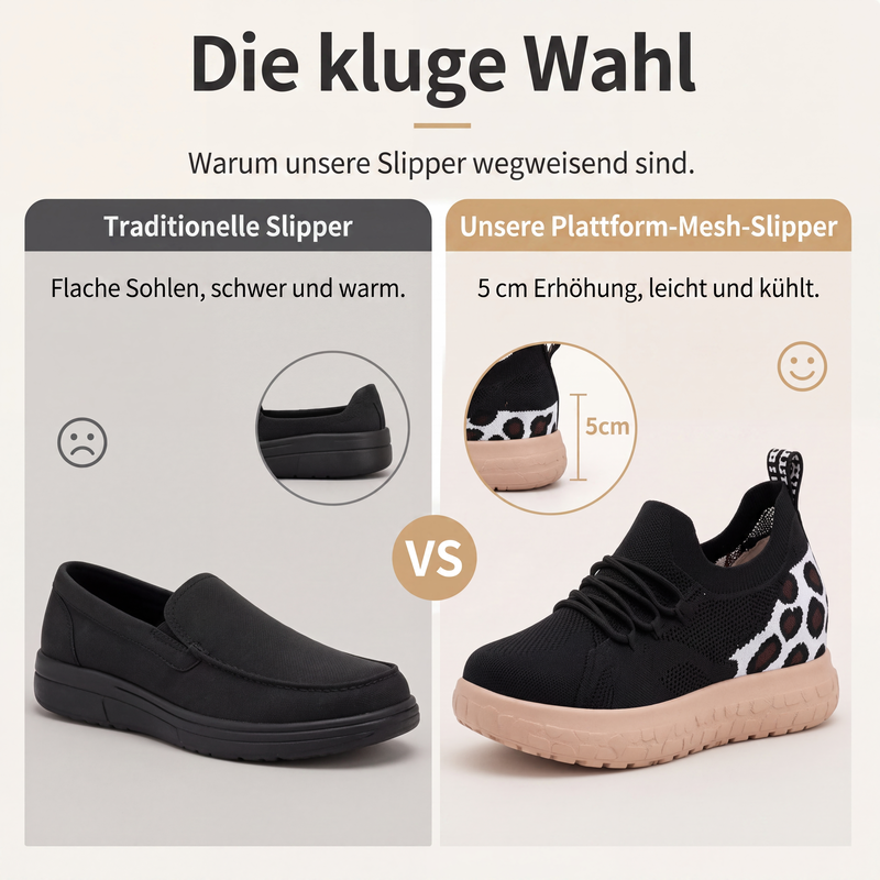 📉 Schlussverkauf – 50% auf alles🐆Leichte Damen-Freizeitschuhe zum Gehen