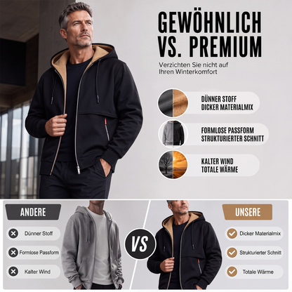 🔥 Schon über 50.000 Einheiten verkauft – jetzt mit 50% Rabatt! Warme Winter-Kapuzenjacke für Herren