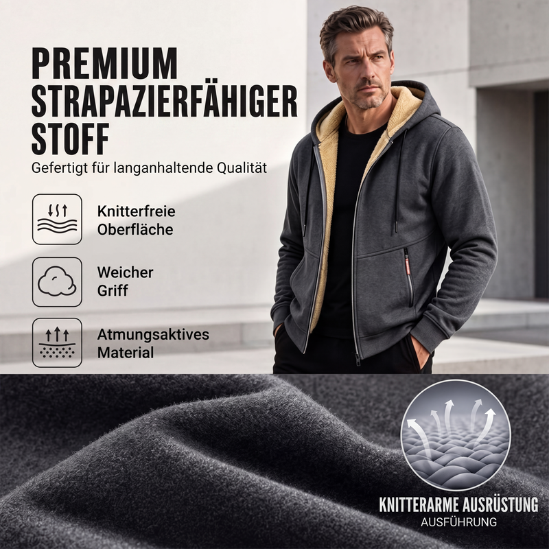 🔥 Schon über 50.000 Einheiten verkauft – jetzt mit 50% Rabatt! Warme Winter-Kapuzenjacke für Herren