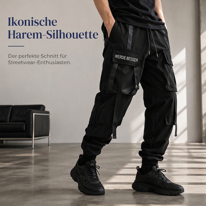 📢🎉50%Rabatt!!!🛍️✨Weite Cargohose für Herren