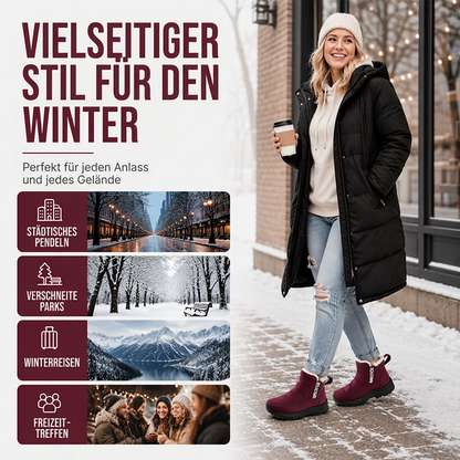 📢📢50%Rabatt!!!🎉✨Wasserdichte, rutschfeste Schneestiefel für Damen