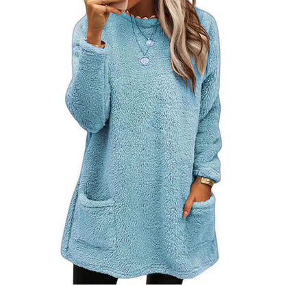 💎🔥 Bestseller – Warmes Langarmshirt mit Taschen – bequem