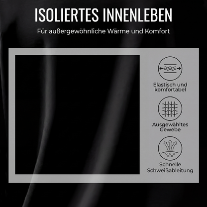 Herren-Pullover mit Stehkragen und Viertelreißverschluss