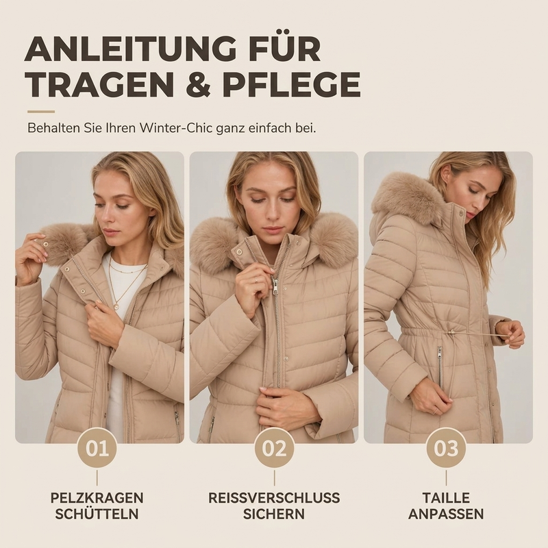 Wärmender Winterparka