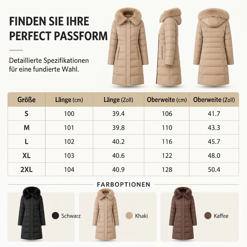 Wärmender Winterparka