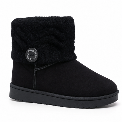 Winter-Schnürstiefel für Damen, halbhoch