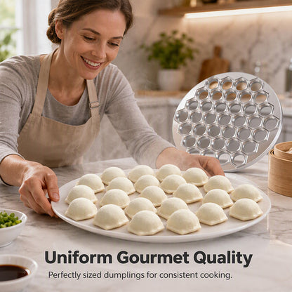 🥰LETZTER TAG IM ANGEBOT – 50 % RABATT🥟 Schnell-Teigtaschenformer mit 37 Mulden – Bereiten Sie 37 Teigtaschen auf einmal zu.