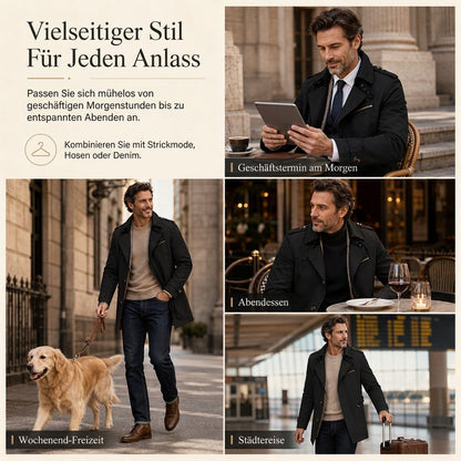 🔥Beliebtes Produkt ！✨Herren Freizeit-Windjacke aus reiner Baumwolle, Arbeitsjacke für Frühling und Herbst