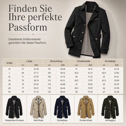 🔥Beliebtes Produkt ！✨Herren Freizeit-Windjacke aus reiner Baumwolle, Arbeitsjacke für Frühling und Herbst