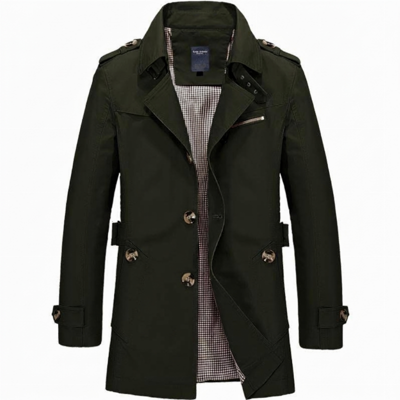 🔥Beliebtes Produkt ！✨Herren Freizeit-Windjacke aus reiner Baumwolle, Arbeitsjacke für Frühling und Herbst