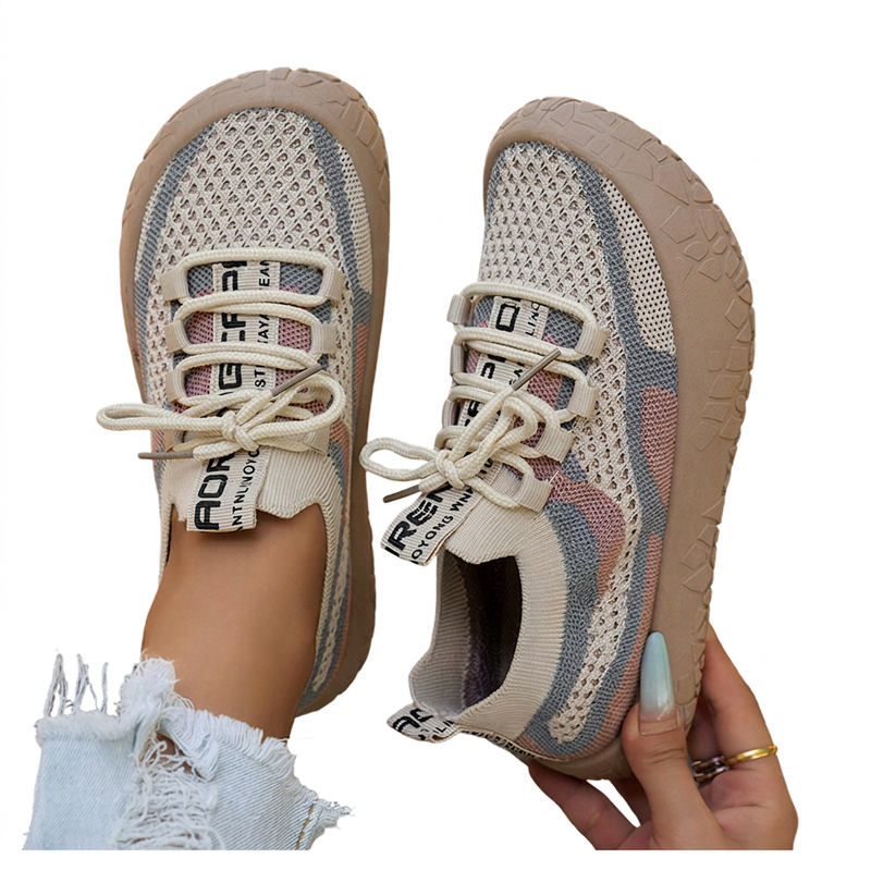 Atmungsaktive Strick-Sneaker für Damen