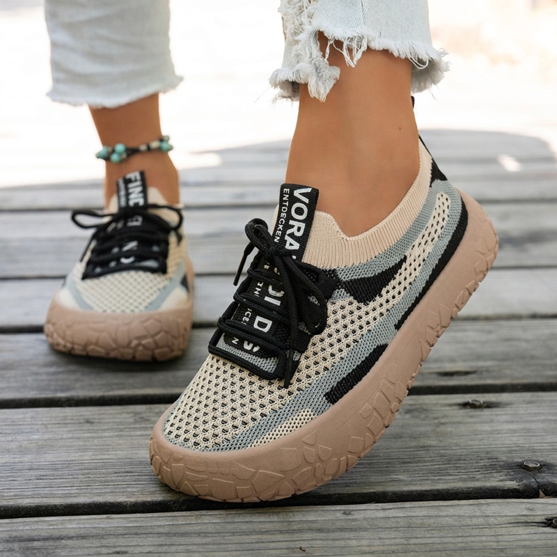 Atmungsaktive Strick-Sneaker für Damen