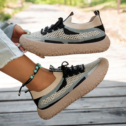 Atmungsaktive Strick-Sneaker für Damen