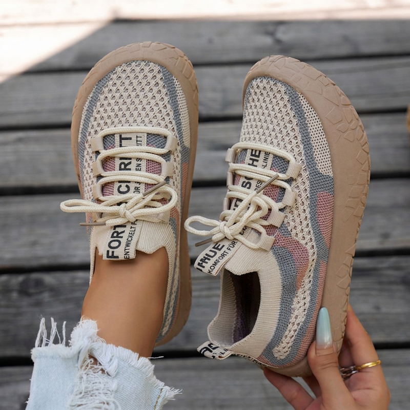 Atmungsaktive Strick-Sneaker für Damen