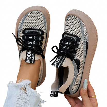 Atmungsaktive Strick-Sneaker für Damen