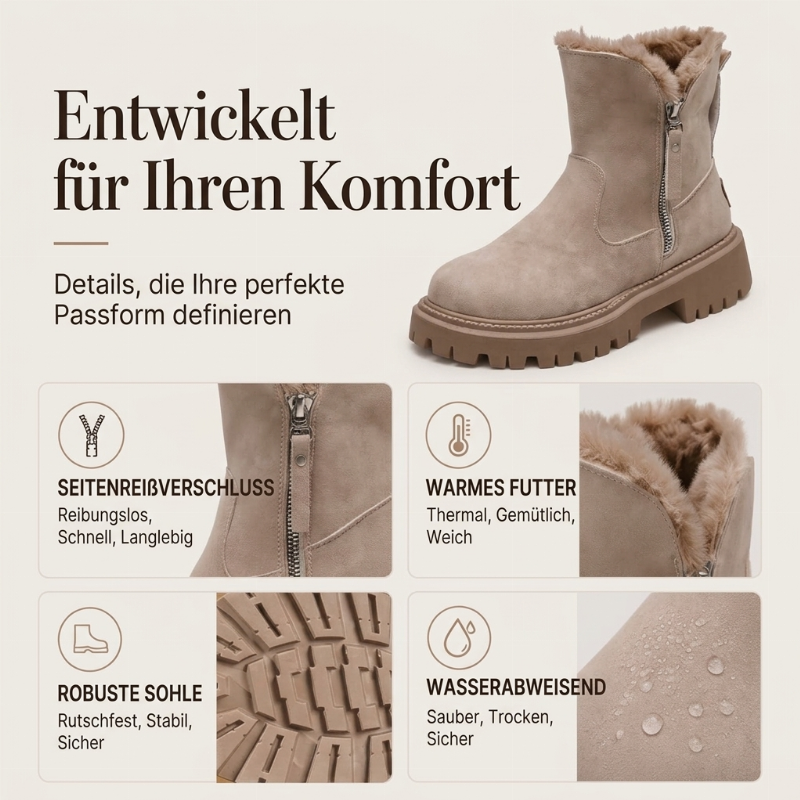 📢📢50%Rabatt!!!🎉✨Rutschfeste warme Winter-Schneestiefel für Damen