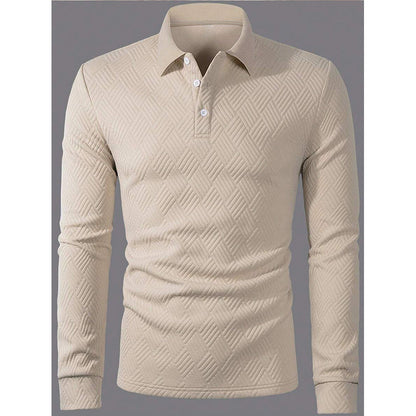 🌟 Der Look, den alle suchen – bei uns 50% günstiger! Strukturiertes, leichtes Langarm-Sweatshirt für Herren