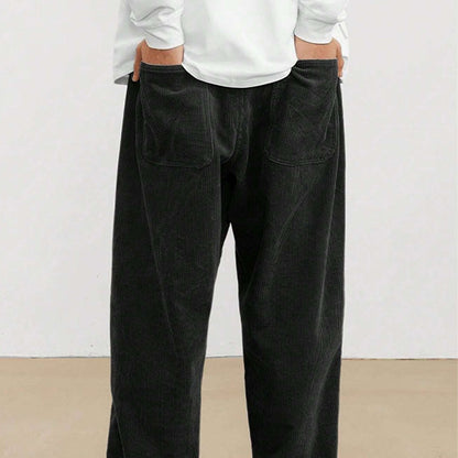📢🎉50%Rabatt!!!🛍️✨Cordhose für Herren mit lockerer gerader Passform
