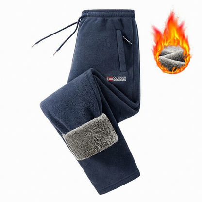 🏆 Verkaufsschlager – jetzt halber Preis! Unisex verdickte warme Fleece-Hose