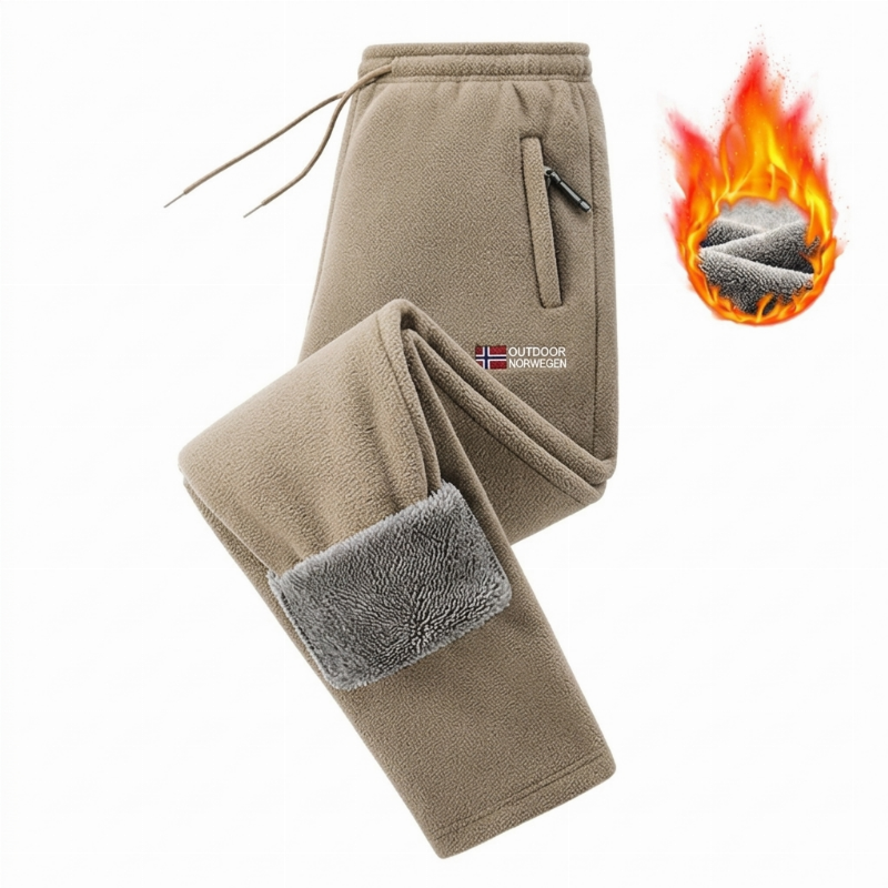 🏆 Verkaufsschlager – jetzt halber Preis! Unisex verdickte warme Fleece-Hose