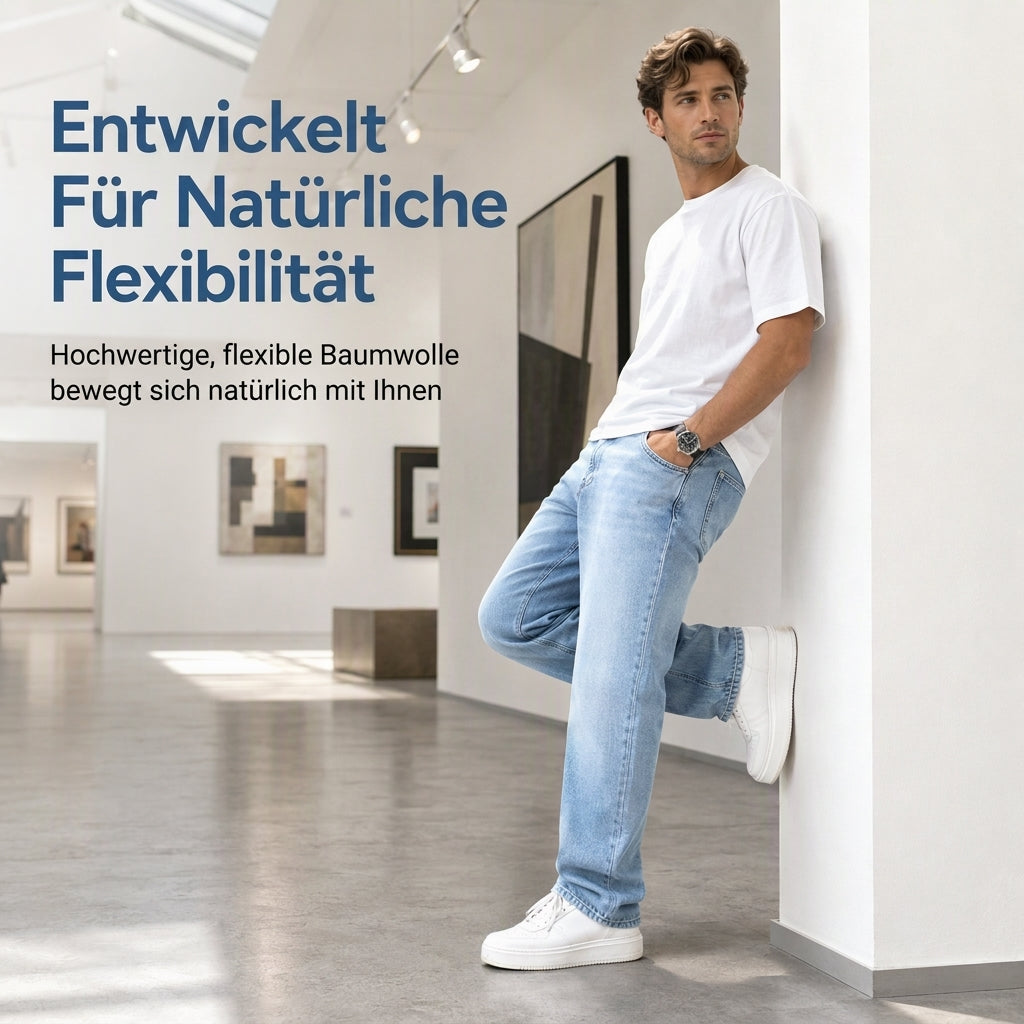 Klassische gerade Jeans für Herren