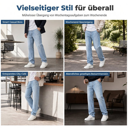 Klassische gerade Jeans für Herren