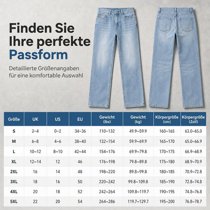 Klassische gerade Jeans für Herren