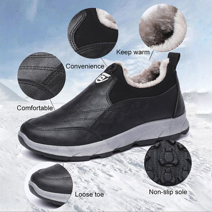 🔥50 % Rabatt 🔥 Wasserdichte, rutschfeste Winterstiefel für Herren [Schmerzlinderung⚡]
