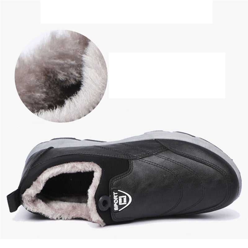 🔥50 % Rabatt 🔥 Wasserdichte, rutschfeste Winterstiefel für Herren [Schmerzlinderung⚡]