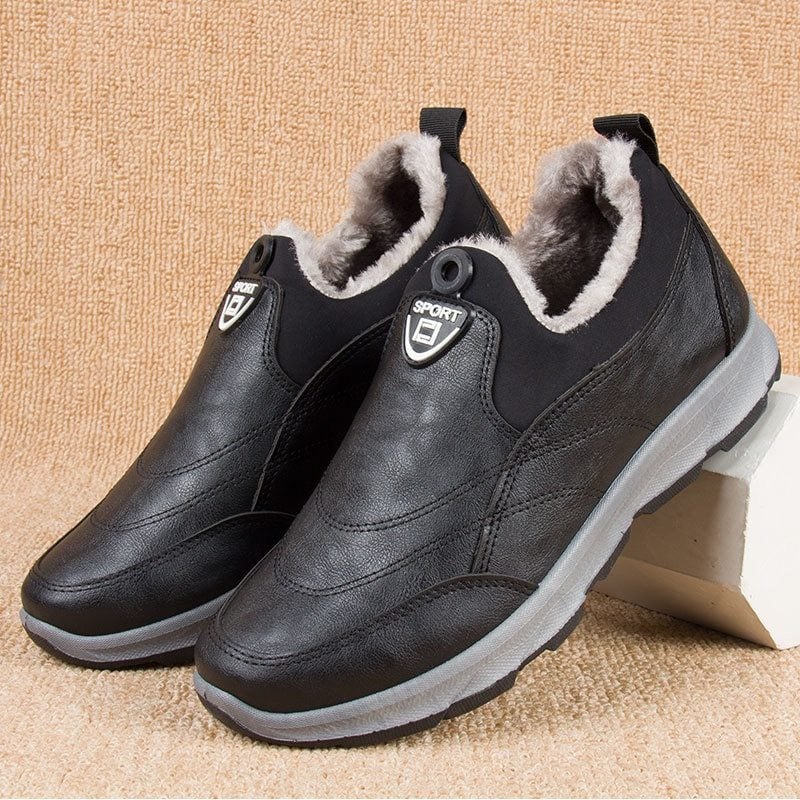 🔥50 % Rabatt 🔥 Wasserdichte, rutschfeste Winterstiefel für Herren [Schmerzlinderung⚡]