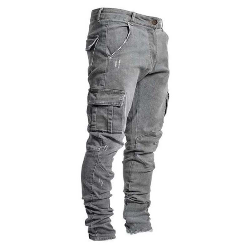 📣📣🎉✨Slim-Fit Jeans-Cargohosen – Figurbetont, praktisch & zeitloses Design