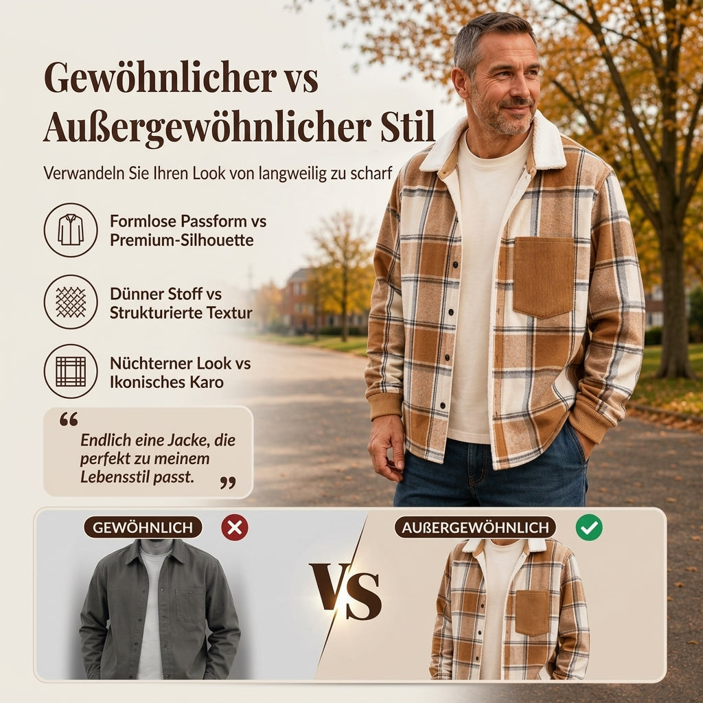 📦 Täglich 500+ Pakete versendet – der Wahnsinn! Herren Freizeit Karohemdjacke