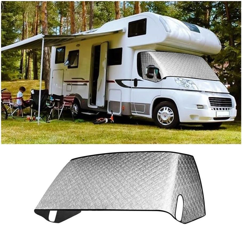 🚐❄️ 50 % RABATT! Allwetter-Windschutzscheibenabdeckung für Wohnmobile – Mehrlagige Isolierung gegen Frost, Schnee, Sonne & Sicht ☀️🛡️
