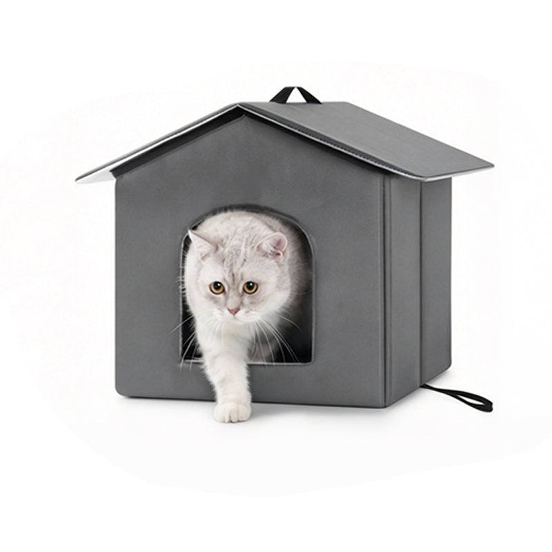 🐱 Katzenunterstand für draußen – Isoliert & Wetterfest