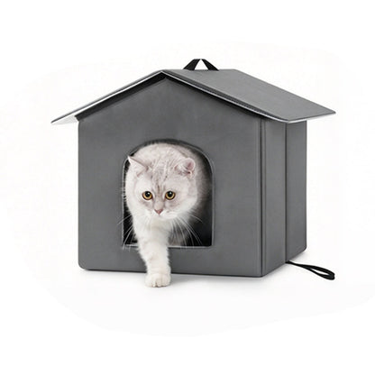 🐱 Katzenunterstand für draußen – Isoliert & Wetterfest